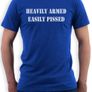 Heavily Armed Easily Pissed T-Shirt tee top shirt Image 3