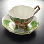 CUP & SAUCER - Vintage - Windmill Design Image 2