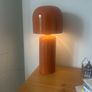 Orange lamp with 3 light settings Image 3