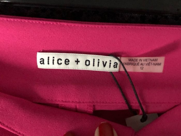 Alice & Olivia trousers - sz 14/16