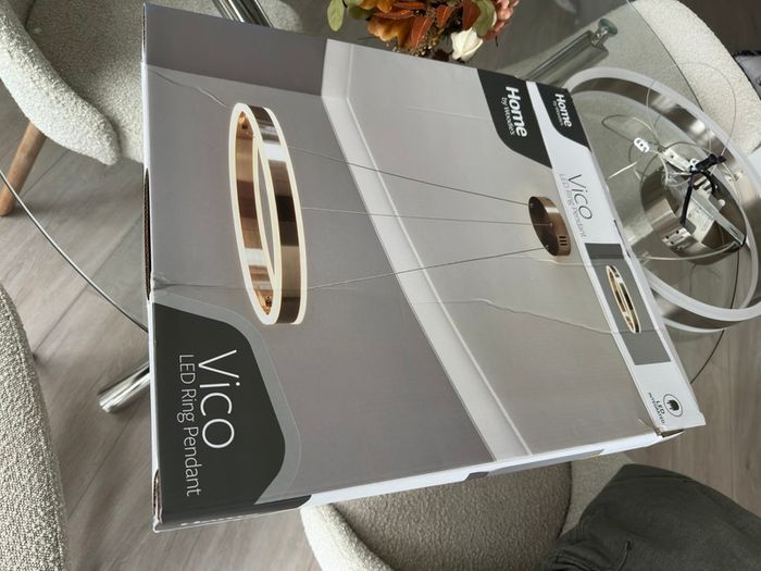 Vico LED Ring Pendant Ceiling Light Woodies Home