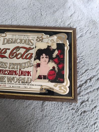 coca cola mirror