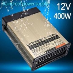 No offers below the asking price   220V TO dc12V Power Supply 400w Lighting Transformer Outdoor Rainproof Power Supply Source Adapter