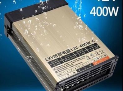 No offers below the asking price   220V TO dc12V Power Supply 400w Lighting Transformer Outdoor Rainproof Power Supply Source Adapter