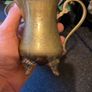 EPNS (brass) tea set. Image 4