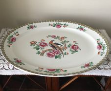 Antique meat platter