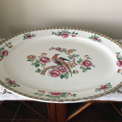 Antique meat platter