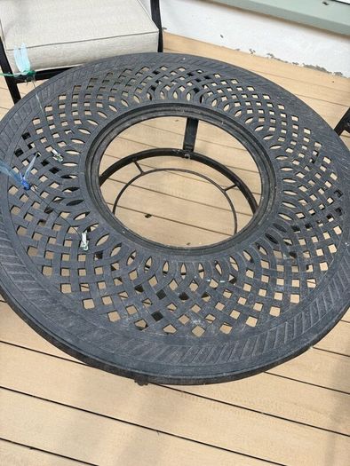 Garden chairs & table set