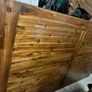 Solid Wood Dining Table & 4 Chairs Image 2