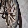 Vintage Horse Drawn Cart Wheels Image 6