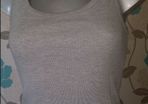 Olympus grey top size UK8 EUR36 Postage included