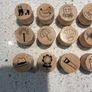 20 Rubber stamps - 25mm diameter in size Image 2