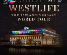 Westlife x 4 Seated Tickets