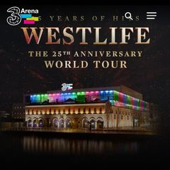 Westlife x 4 Seated Tickets