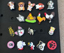 Croc charms dogs cats wicked