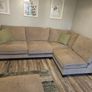 Large fabric corner sofa set Image 2