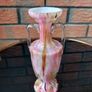 Franz Welz Bohemian Spatter Ware Art Glass Vase Image 6