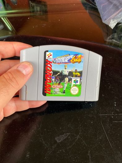 Nintendo 64 game pak international superstar soccer 64