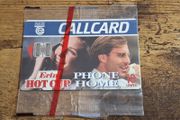Ireland CallCard "Erin Hot Cup '95", mint in wrapper, 11/1995, 10 Units - free standard postage