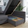 IKEA Corner sofa-bed with storage Image 4