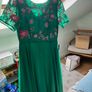 Green wedding guest dress Image 3