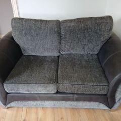 2 seater grey couch