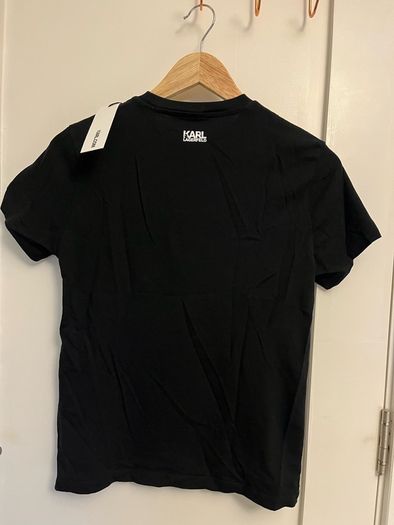 Karl Lagerfeld classic organic cotton T-shirt with bag