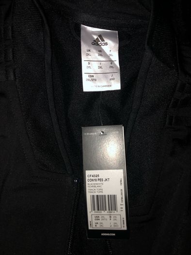Adidas Training Track Top size xxl brand new with tag