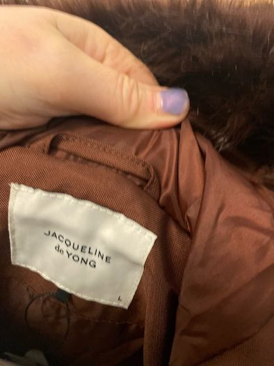 Fur trimmed Coat Jaqueline de Young