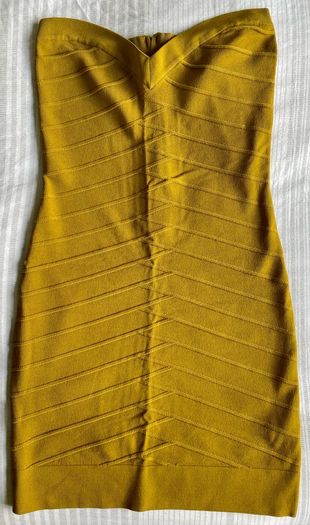 French Connection strapless bodycon style dress