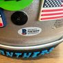 Christian McCaffery signed NFL Carolina Panthers Helmet Image 6