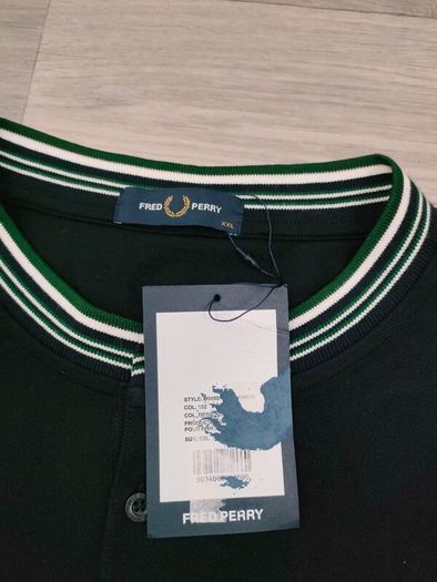 New Fred Perry Polo Shirt Mens XXL