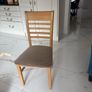 Kitchen SOLID OAK kitchen  table and  6 chairs Image 4