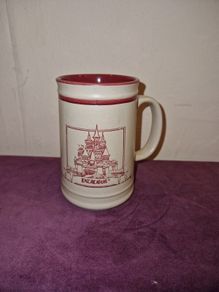 Las Vegas Excalibur Casino Mug Vintage Stoneware