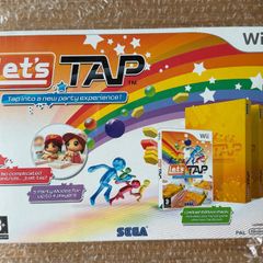 Sealed Video Game. Let's Tap for The Wii. Sega. Limited Edition