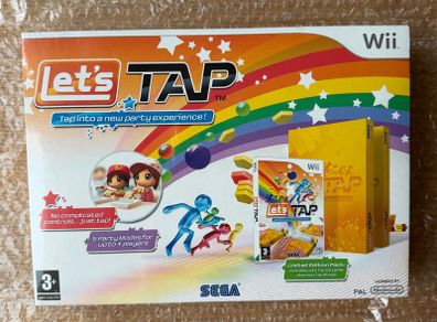 Sealed Video Game. Let's Tap for The Wii. Sega. Limited Edition