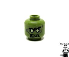 Lego Error Zombie Series 1 Head In Olive Green Color Error Prototype Test Print Colour Yellow Head Rare And Hard To Find