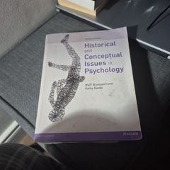 historical and conceptual issues in psychology