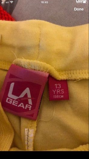 Girls new 3/4 length bottoms age 13