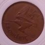 Irish Republic. 1943 Farthing.  Good condition! Image 2