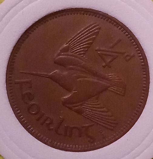 Ireland 1943 Farthing coin