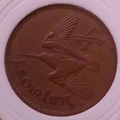 Ireland 1943 Farthing coin