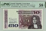 Ireland | 1978 | 10 Pounds | P.72a | IJC 937590 | 58 EPQ | Choice About UNC