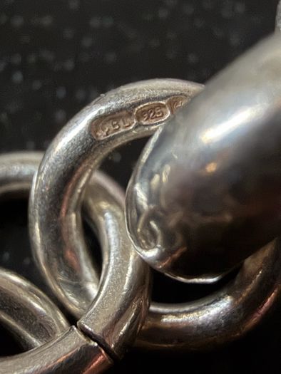 silver necklace