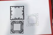 Decorative Square Frame Cutting Die Or Copy