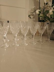 18 Crystal Glasses