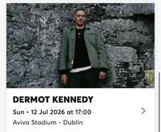 Dermot Kennedy tickets
