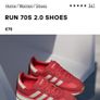 New / Adidas Run 70s UK9 Image 5