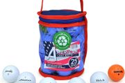 Second Chance Lake Golf Balls with Reuseable Carry Bag - Select 25, 36, 50 or 100 Golf Balls