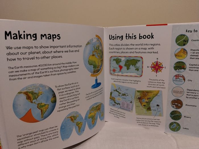First Atlas Large Hardback Book